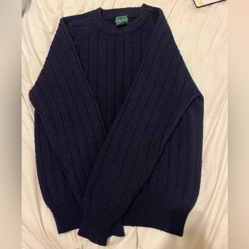 Vintage IZOD 100% Wool Sweater – Women’s Medium